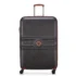 Delsey Flanerie SE 82cm Chocolate expandable polycarbonate XL check-in suitcase