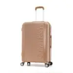 Calvin Klein Waffle 28-Inch Large Suitcase Cornstalk | SHONATI