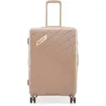 DKNY Bias 24-Inch Medium Suitcase Cappuccino | SHONATI