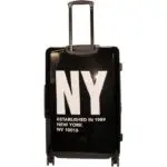 DKNY Mirrored 24-Inch Medium Suitcase White | SHONATI
