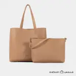 CHRISBELLA Textured Tote & Shoulder Bag Set | SHONATI
