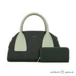 CHRISBELLA Two-Tone Dome Handbag | SHONATI