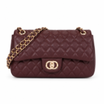 CHRISBELLA Quilted Chain Shoulder Bag | SHONATI