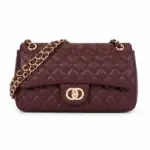 CHRISBELLA Quilted Chain Shoulder Bag | SHONATI