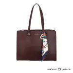 David Jones CH21033-7 A4 Tote Bag with Scarf | SHONATI
