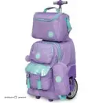 PRESIDENT 17788 3-Piece Trolley School Bag Set | SHONATI