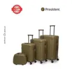 PRESIDENT 4224 4-Piece PP Luggage Set | SHONATI UAE