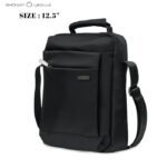 PRESIDENT SBP33032 12.5-Inch Messenger Bag – Black