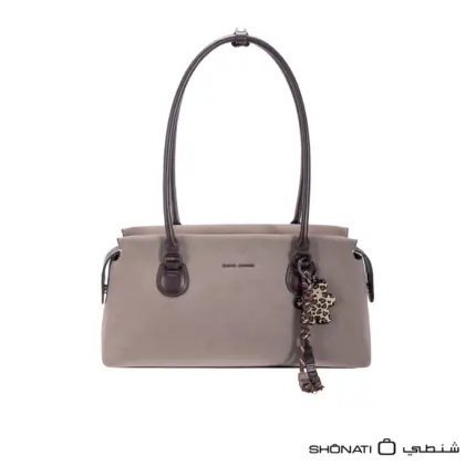 David Jones CM8582 Nubuck Effect Shoulder Bag | SHONATI