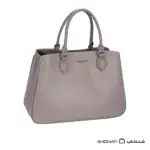 David Jones CM8671 Grained Trapeze Handbag | SHONATI