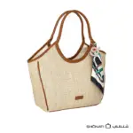David Jones CM8240 Woven Textile Tote Bag | SHONATI