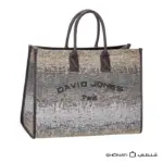 David Jones CM8328-1 A4 Logo Tote Bag | SHONATI