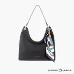 David Jones CM8528 Nubuck Effect Hobo Shoulder Bag | SHONATI