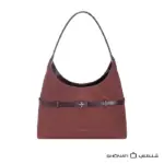 David Jones CM8547 Belt Detail Hobo Shoulder Bag | SHONATI